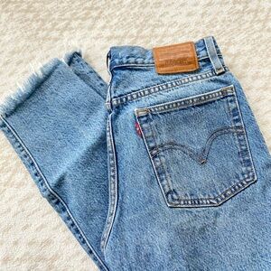 Levis Wedgie High Rise Denim Jeans 26